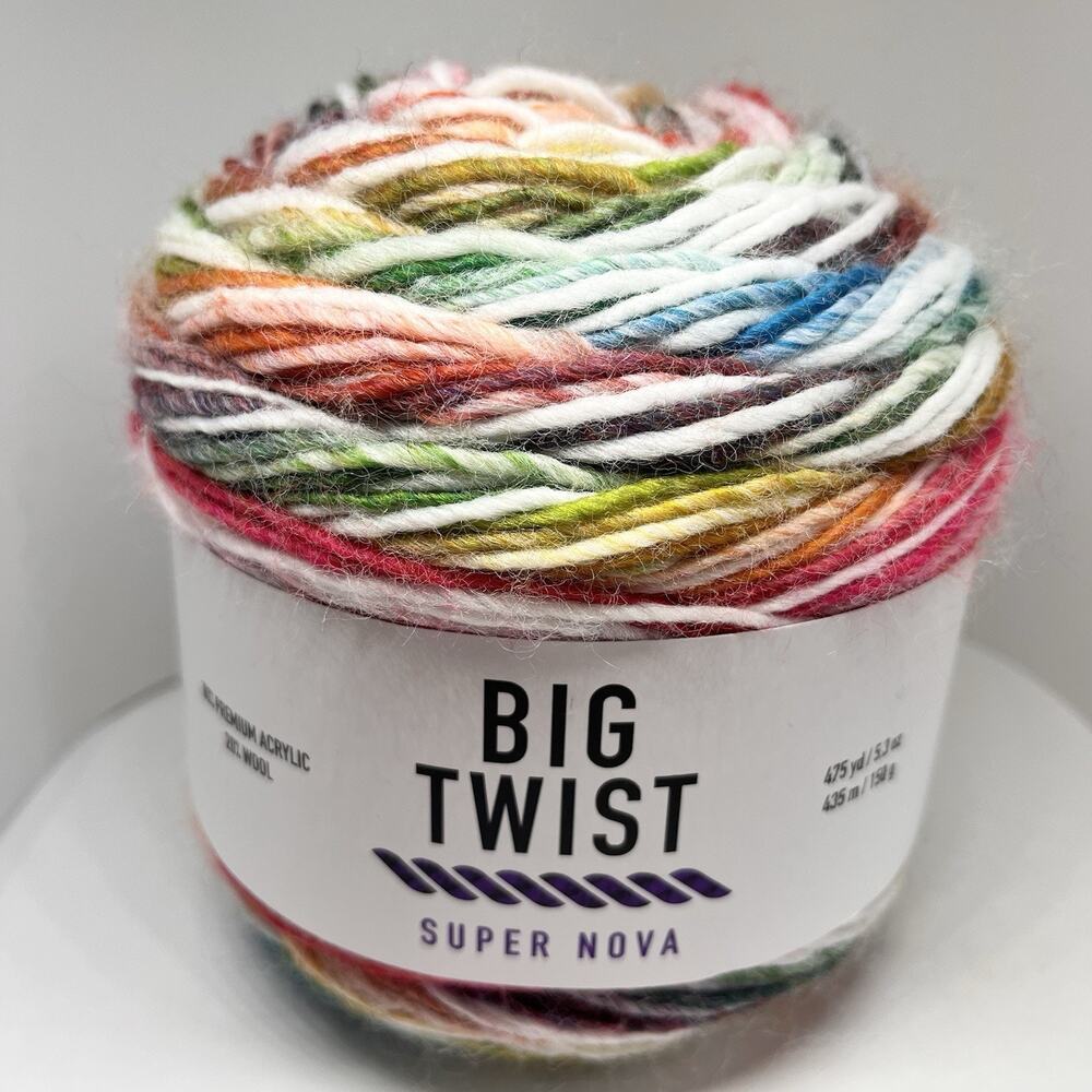 Big Twist Super Nova Yarn, Milky Way Galaxy